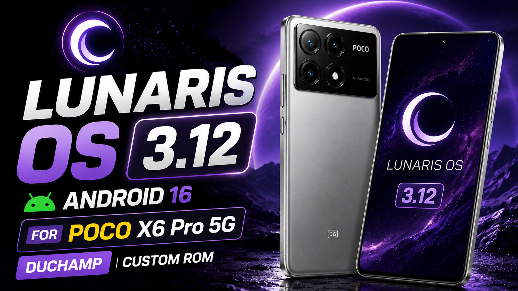 Zendroid HyperOS 3 for Poco X6 Pro 5G